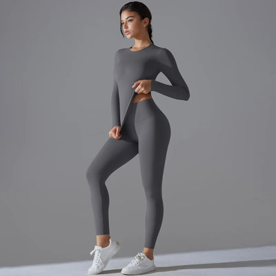 Ensemble de sport sculptant YogaFit