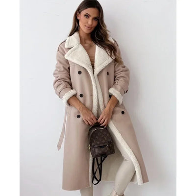 Monroe | Manteau Cuir Doublure Laine