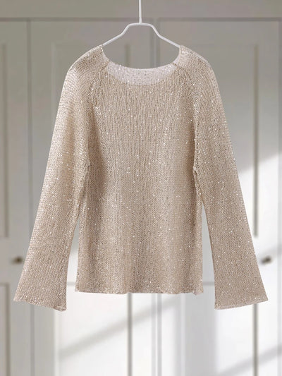 KATIA | Pull chic en sequins