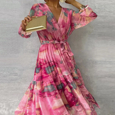 Grace™ - Robe fleurie élégante faite à la main
