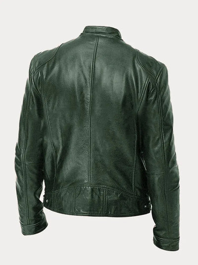 Victor™ | Veste en cuir décontractée : style intemporel