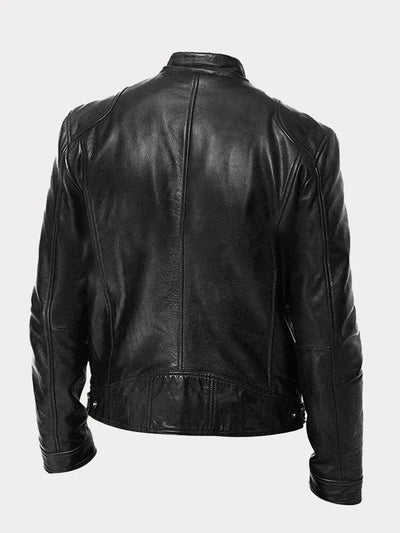 Victor™ | Veste en cuir décontractée : style intemporel