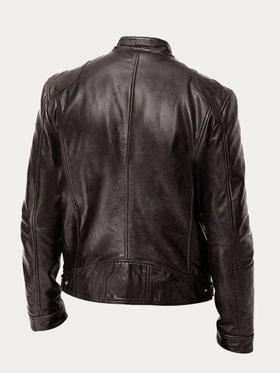 Victor™ | Veste en cuir décontractée : style intemporel