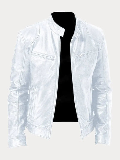 Victor™ | Veste en cuir décontractée : style intemporel