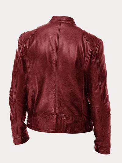 Victor™ | Veste en cuir décontractée : style intemporel