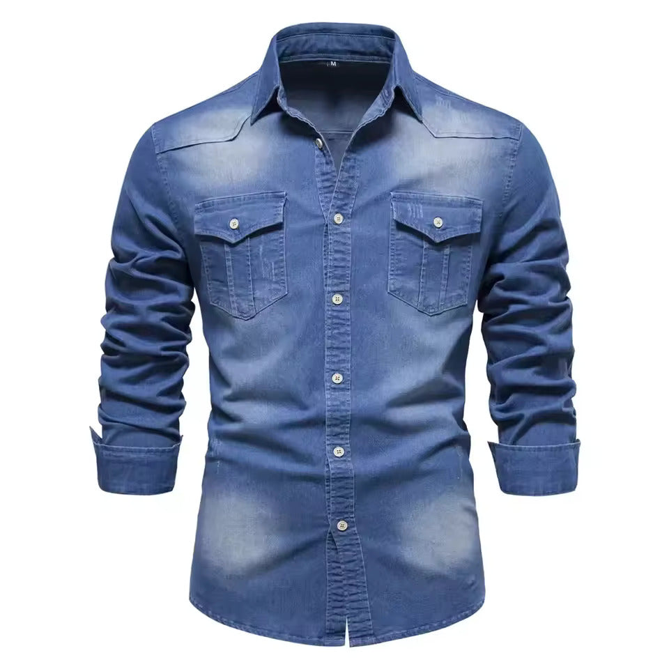 Emil™ Chemise En Jean Coupe Décontractée