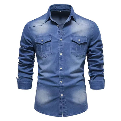Emil™ Chemise En Jean Coupe Décontractée