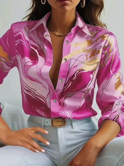 Chemise en satin Eloura Flow