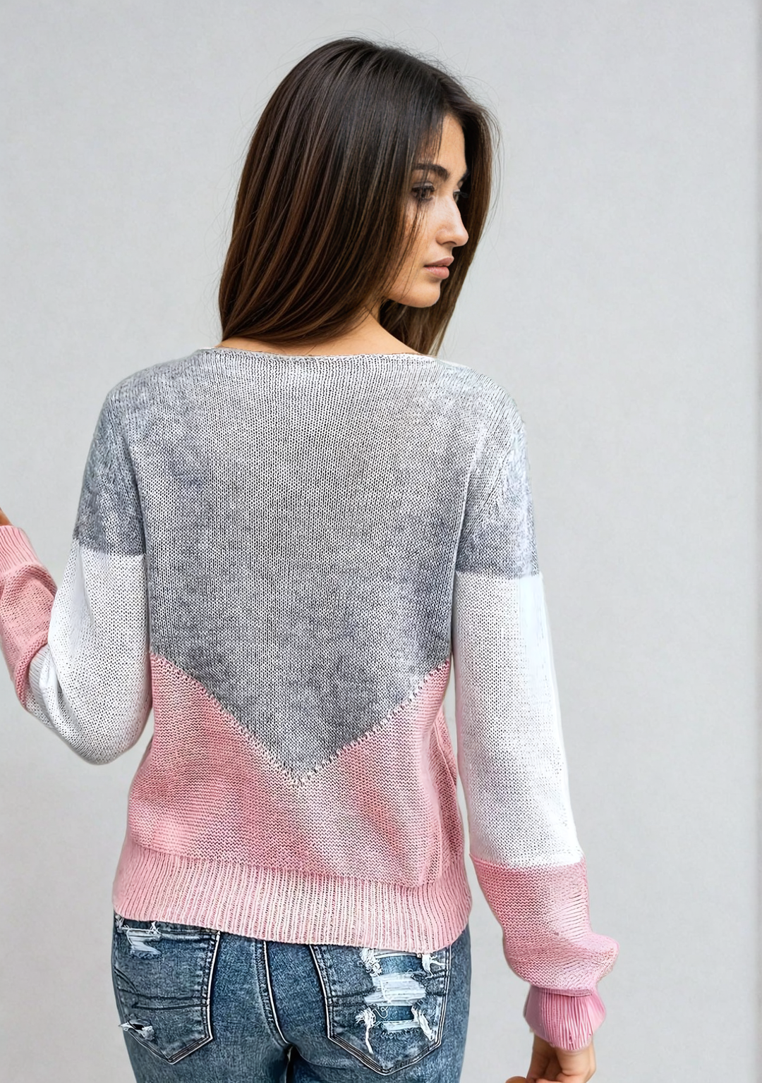 Donatella | Pull-over en maille décontracté