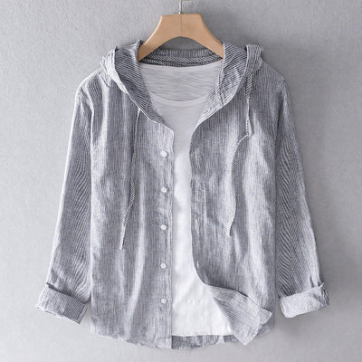 Elena | Blouse à capuche légère