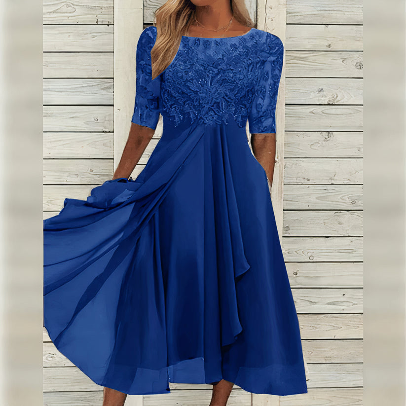 Robe midi en dentelle Scarlett™