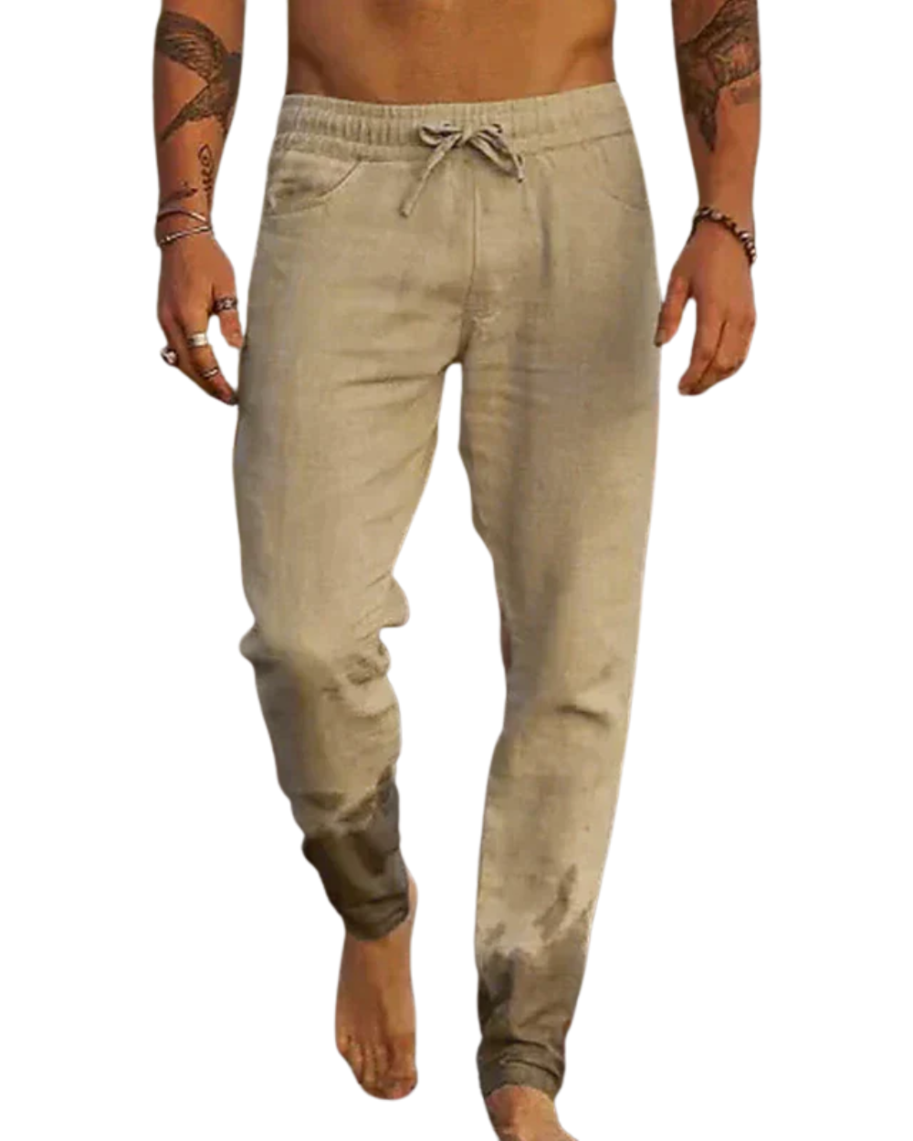 Pantalons de plage en lin