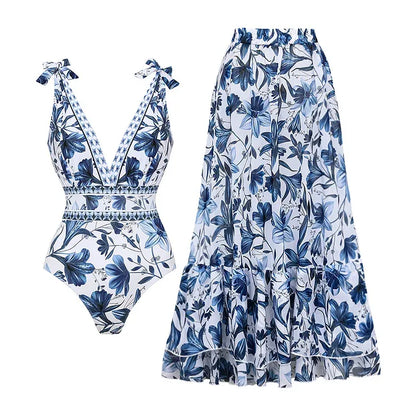 Maillot de bain une pièce et jupe ADRIANA®