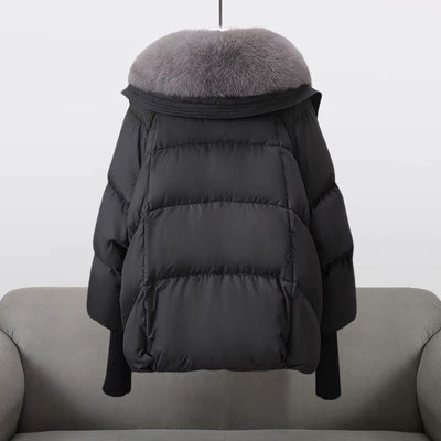 CHARLENE | Veste en duvet glamour