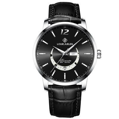 Montre élégante avec phase de lune