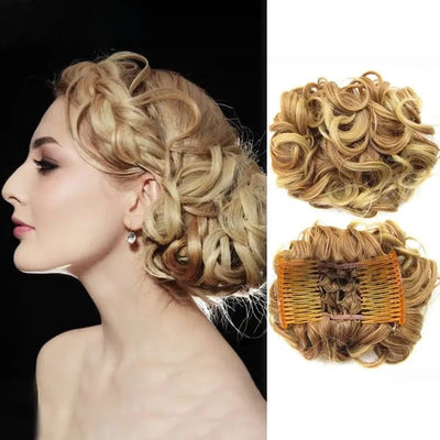 Chignon Désordonné Curly Bun - Pour un look chic