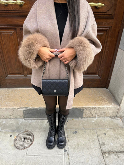 Christa - Manteau de peluche luxueux