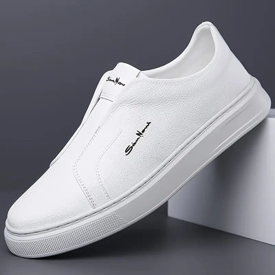Chaussures en cuir à enfiler