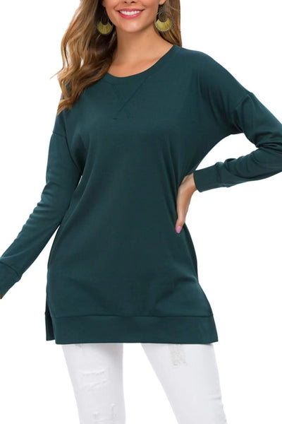 Haut en tricot à fente latérale Naya™