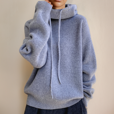 Pull Col Roulé en Laine Mérinos