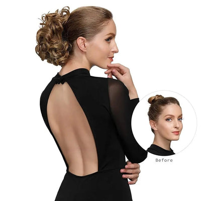 Chignon Désordonné Curly Bun - Pour un look chic