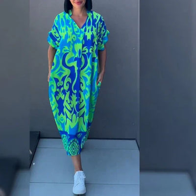 Elena™ – Robe Fleurie Élégante pour un Look Romantique et Raffiné