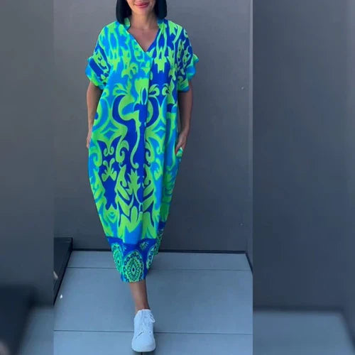 Elena™ - Robe florale élégante