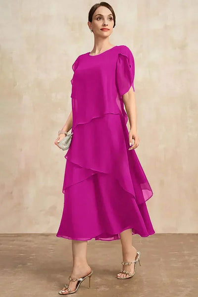 Beau – Robe de soirée midi en layers pour occasion