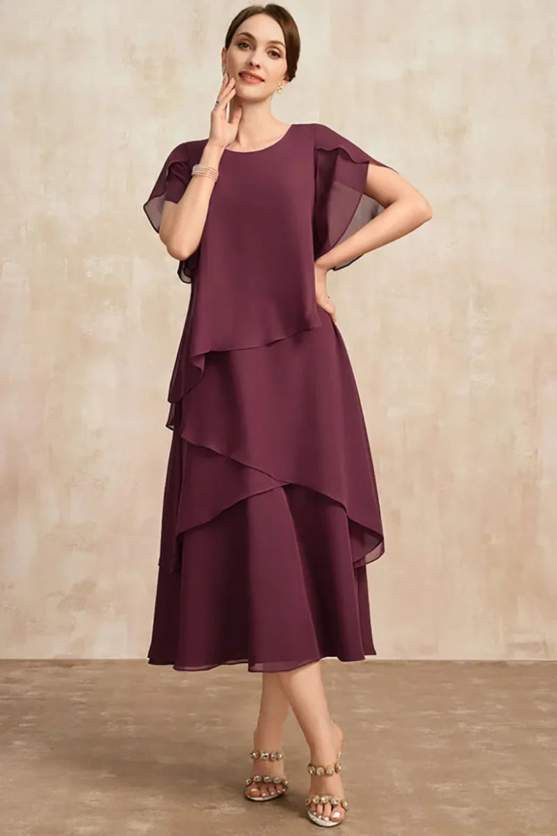 Beau – Robe de soirée midi en layers pour occasion