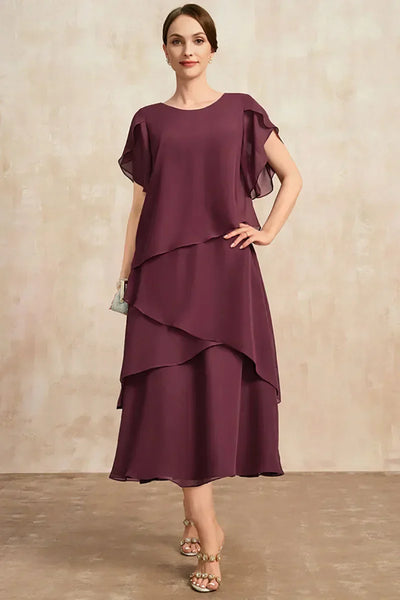 Beau – Robe de soirée midi en layers pour occasion