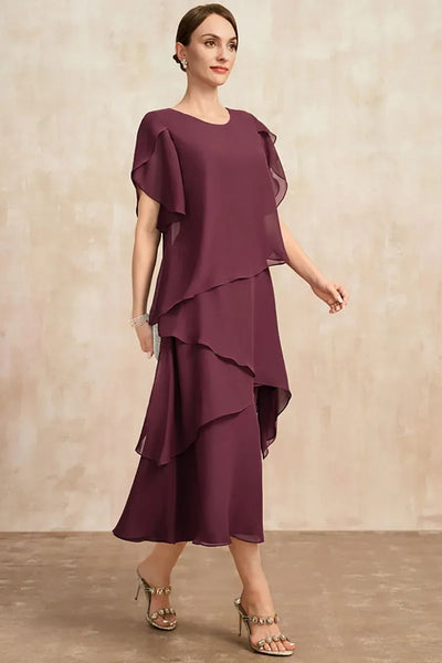 Beau – Robe de soirée midi en layers pour occasion