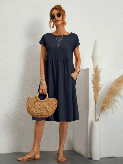 SANDRA | Robe décontractée avec poches