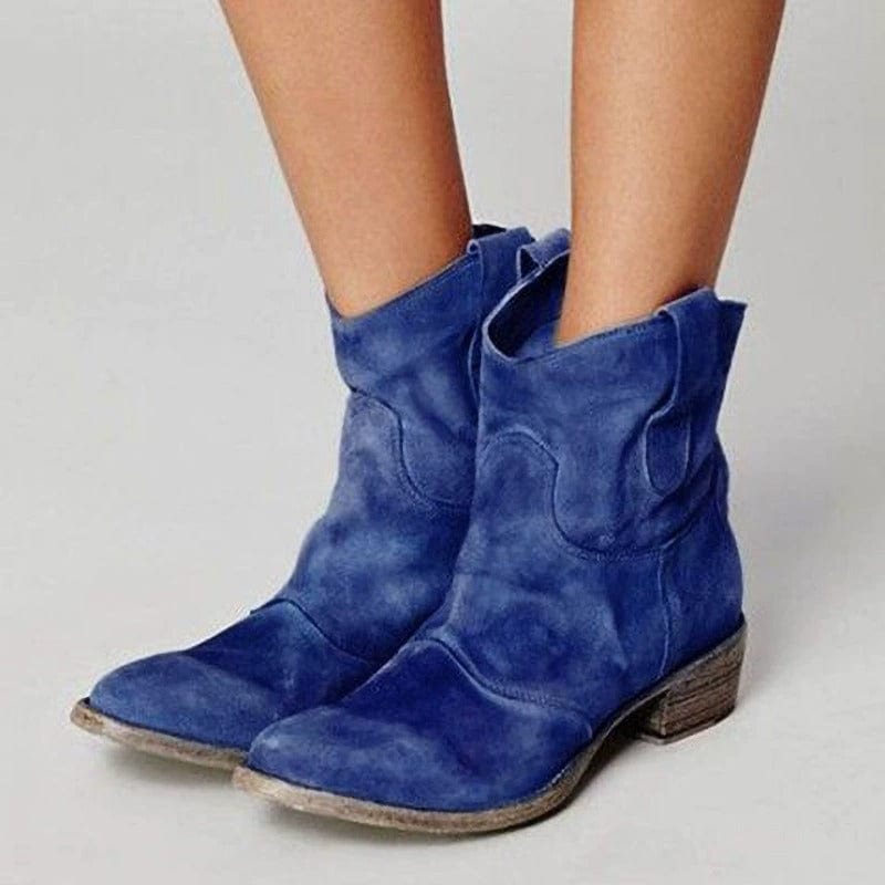 Bottes Western en daim Lyla Ridge