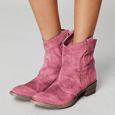 Bottes Western en daim Lyla Ridge