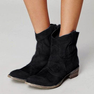 Bottes Western en daim Lyla Ridge