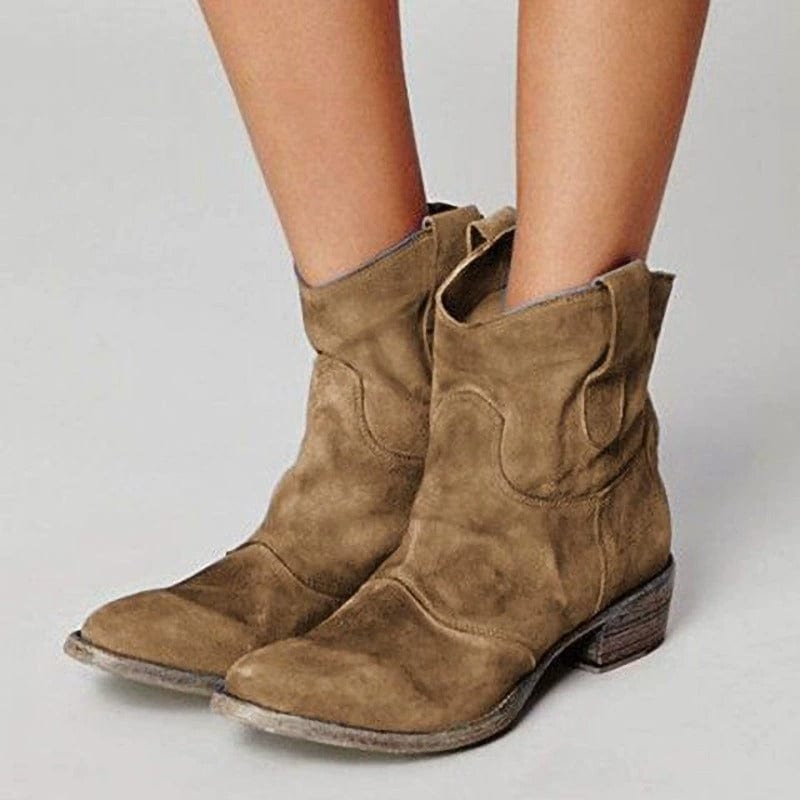 Bottes Western en daim Lyla Ridge
