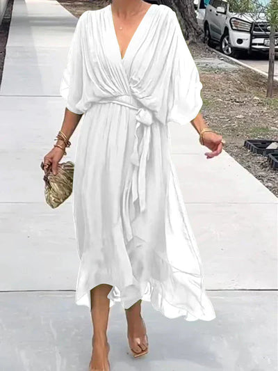 DARIA | ROBE LÉGÈRE AVEC ENCOLURE EN V