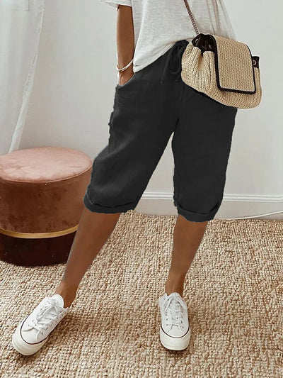 Martha™ | Shorts confortables avec ourlet rabattable