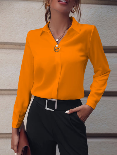Mica™ Blouse Élegante à Coupe Slim