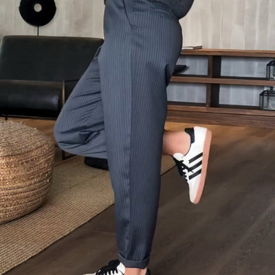 PAULINE | Pantalon blazer droit taille haute