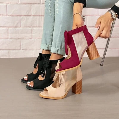 Chaussures à talons Bow