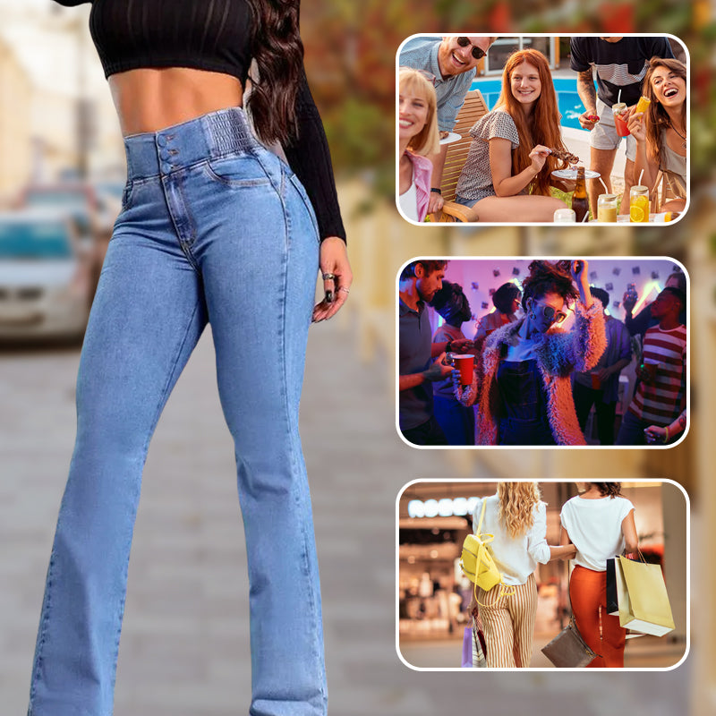 JENNIFER | Jean skinny stretch taille haute